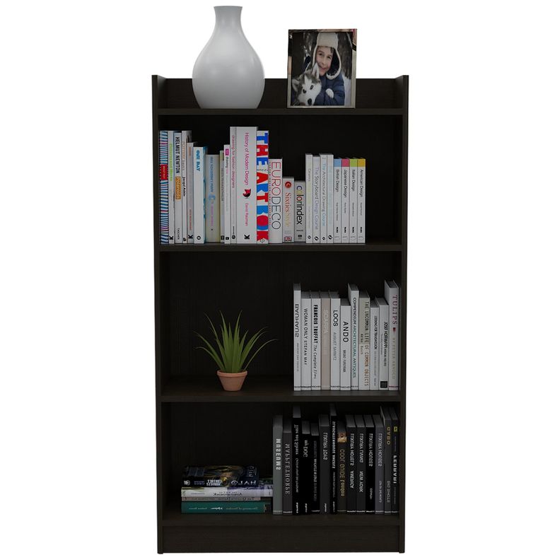 BIBLIOTECA ESTANTE 4 REPISAS  FM-009N NEGRO-3