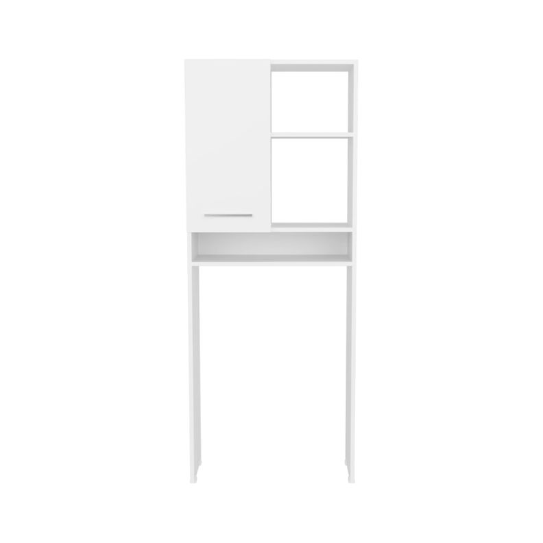 Estante Wc 1 Puerta 3 Repisas Fm-012B Blanco-1