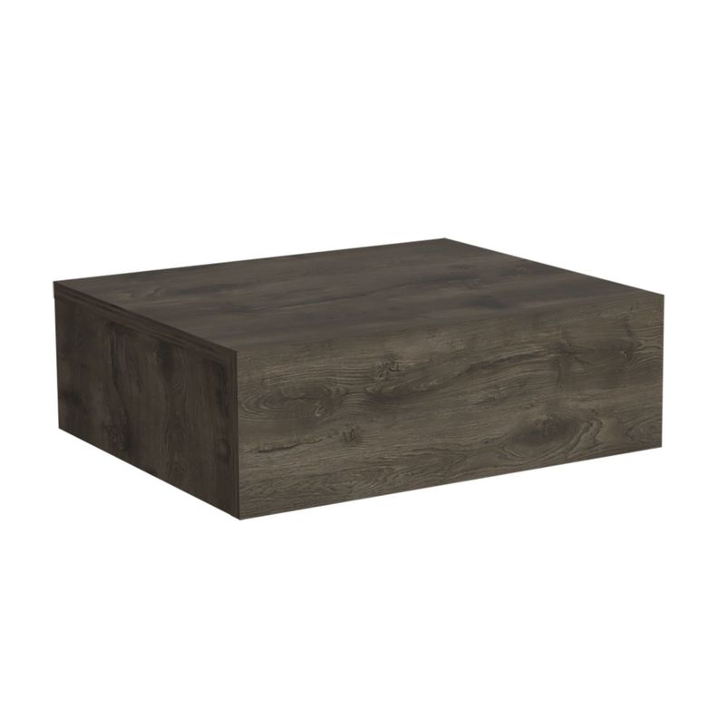 Velador Flotante 1 Cajon Fm-013O Café Oscuro-0