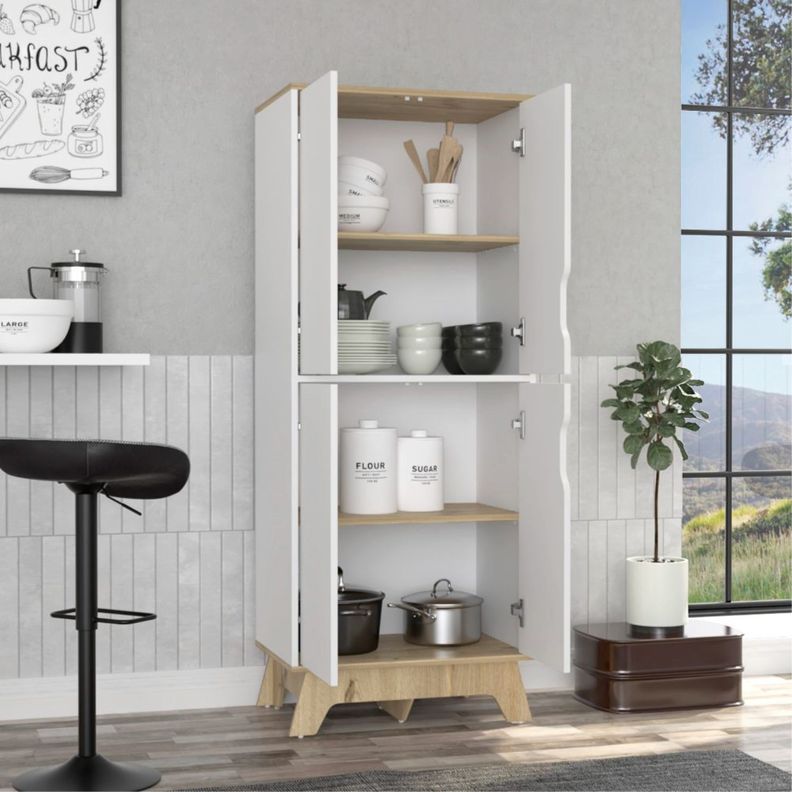 MUEBLE ALACENA 4 PUERTAS FM-001B BLANCO-5