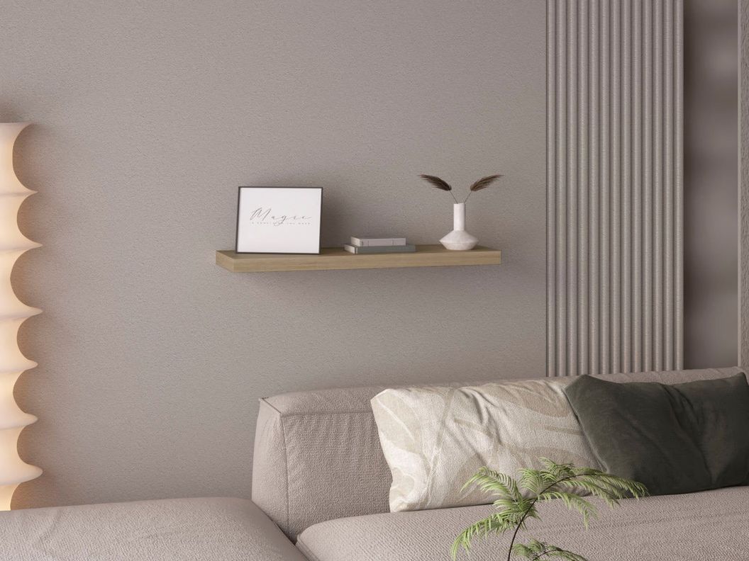 REPISA FLOTANTE 80x25x3,8 CM FM-041B X1 UNIDAD - BEIGE-4