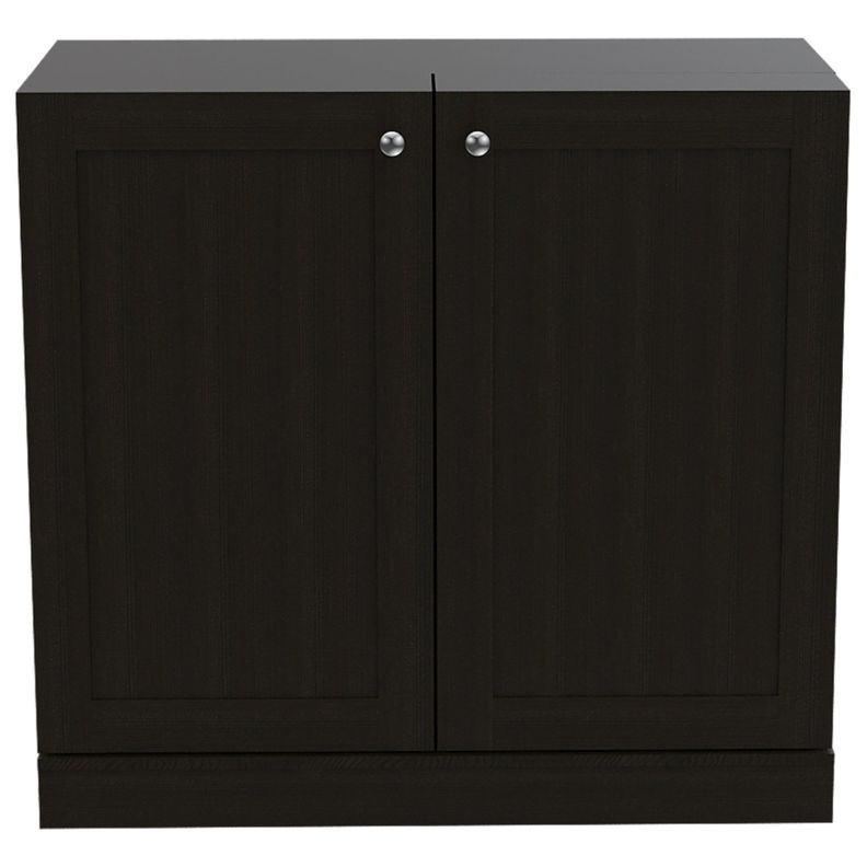 Bar Extensible 2 Puertas 1 Cajon Fm-011N Negro-1