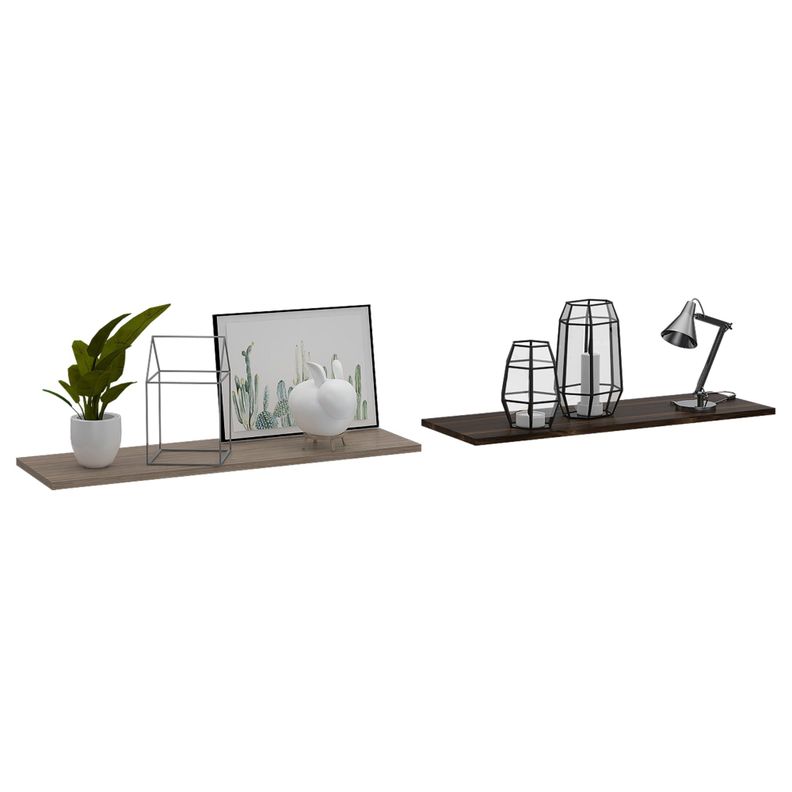 SET 2 REPISAS FM-001C CAFÉ CLARO Y CAFÉ OSCURO-2