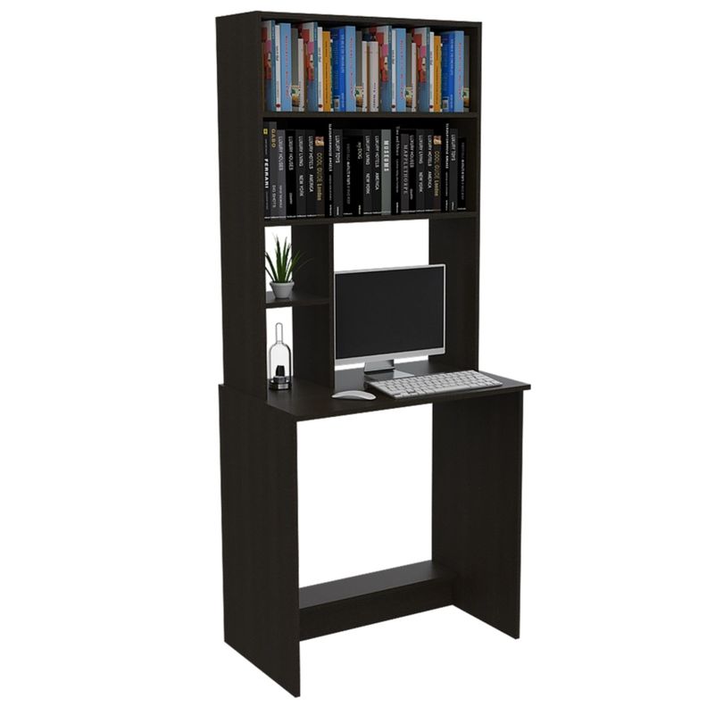 ESCRITORIO BIBLIOTECA 180,7X75,2X48,6 CM FM-016N NEGRO-3