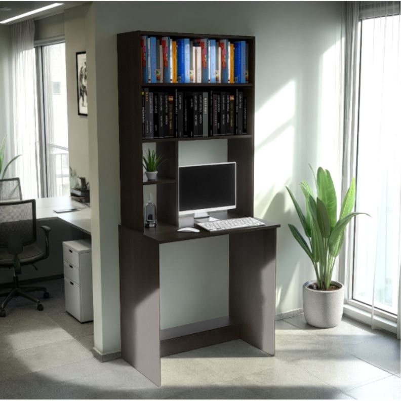 ESCRITORIO BIBLIOTECA 180,7X75,2X48,6 CM FM-016N NEGRO-4