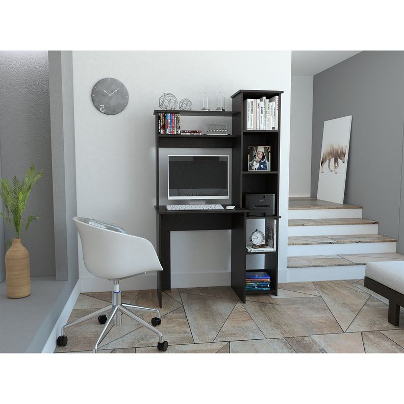 ESCRITORIO BIBLIOTECA FM-019N - NEGRO-4