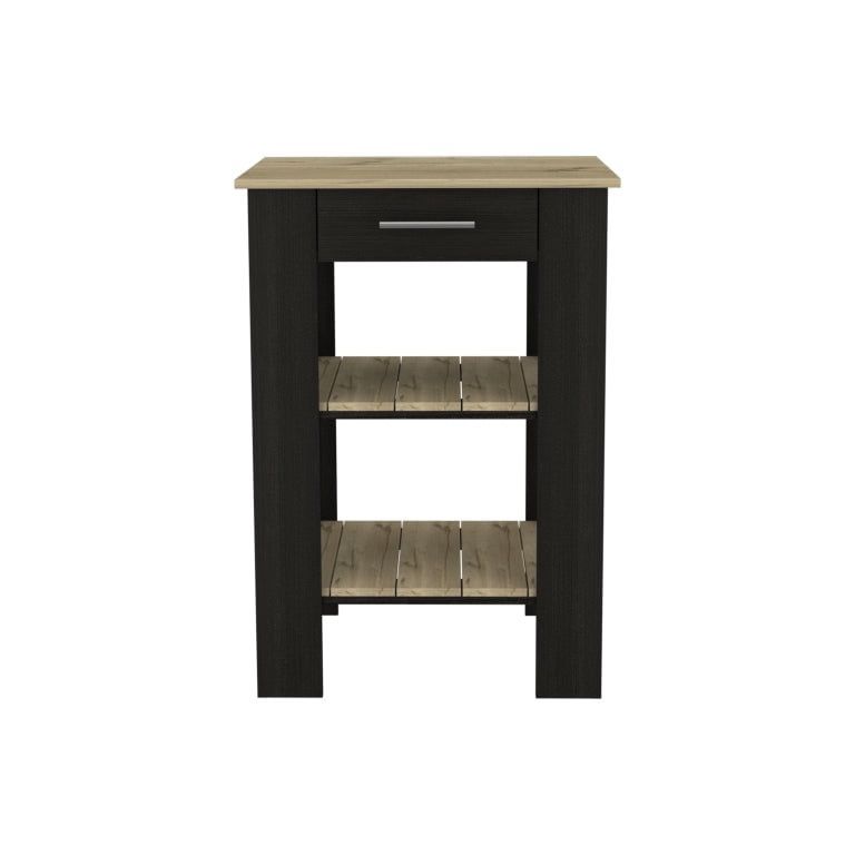 ISLA DE COCINA 1 CAJON FM-006N NEGRO-1