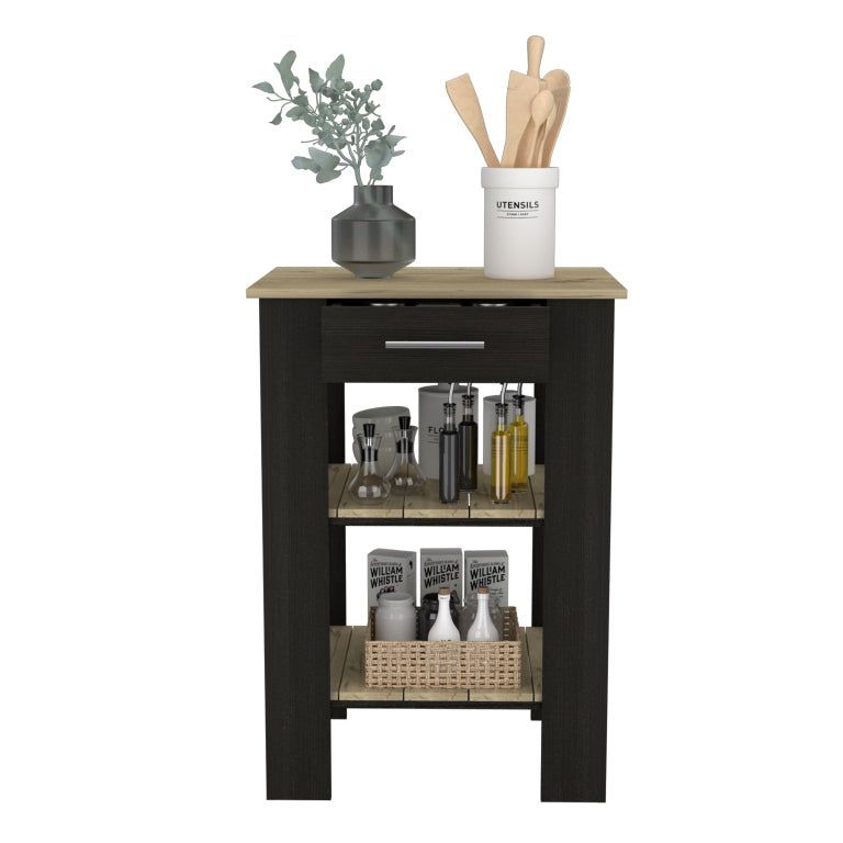 ISLA DE COCINA 1 CAJON FM-006N NEGRO-2