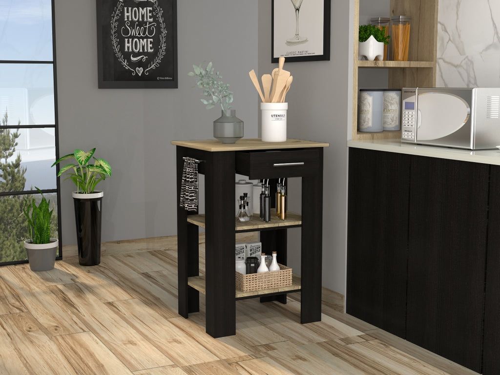 ISLA DE COCINA 1 CAJON FM-006N NEGRO-5