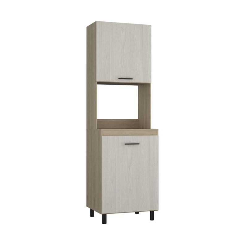 Mueble Microondas 2 Puertas 3 Repisas Fm-006E Beige-0