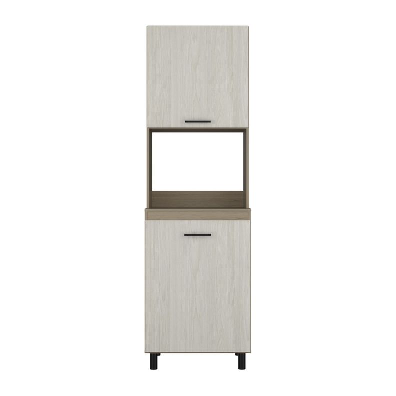 Mueble Microondas 2 Puertas 3 Repisas Fm-006E Beige-1