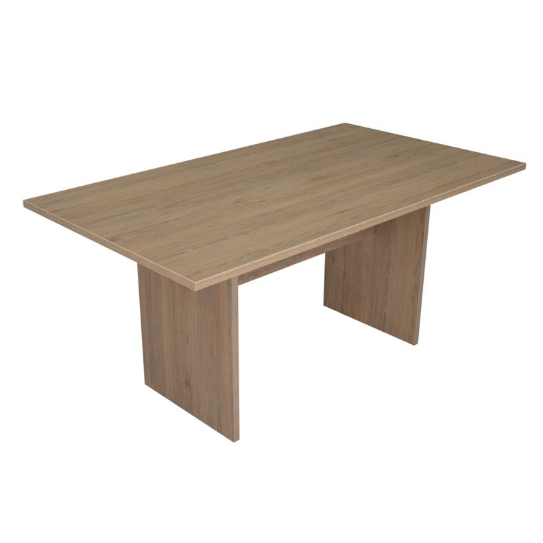 MESA DE COMEDOR FM-001C CAFÉ CLARO-0