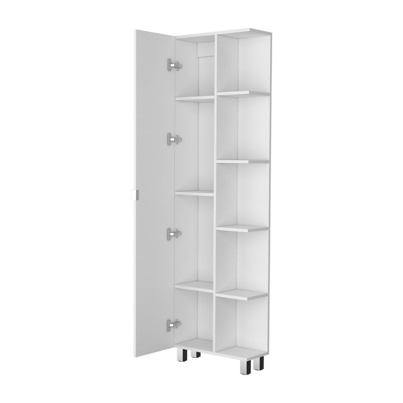 ESTANTE ORGANIZADOR BAÑO 9 REPISAS FM-002B - BLANCO-1