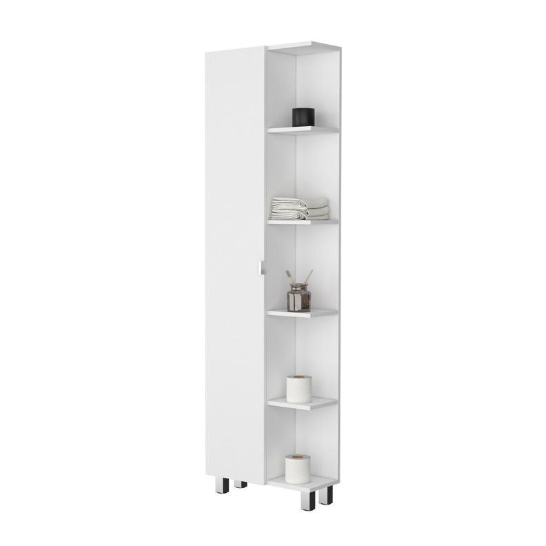 ESTANTE ORGANIZADOR BAÑO 9 REPISAS FM-002B - BLANCO-2