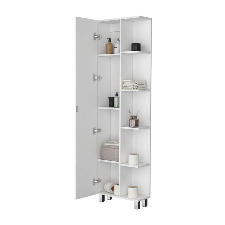 ESTANTE ORGANIZADOR BAÑO 9 REPISAS FM-002B - BLANCO-3