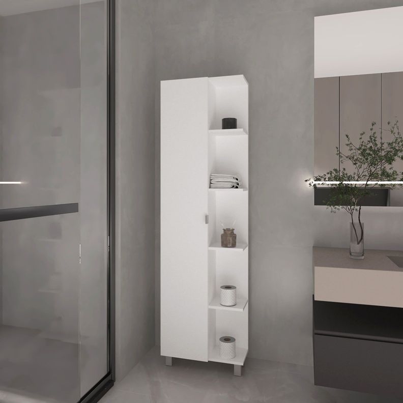 ESTANTE ORGANIZADOR BAÑO 9 REPISAS FM-002B - BLANCO-4