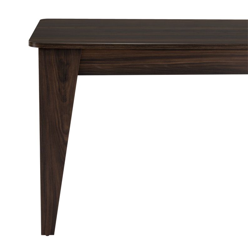 Mesa De Comedor 4 Puestos Fm-006O Café Oscuro-2