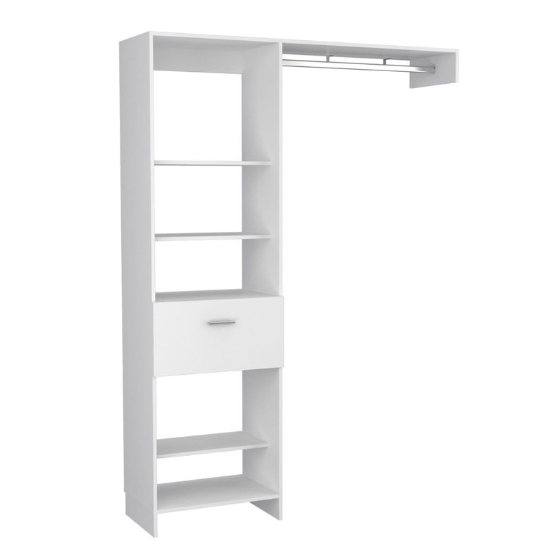 CLOSET 1 CAJÓN 5 REPISAS FM-014B - BLANCO-0