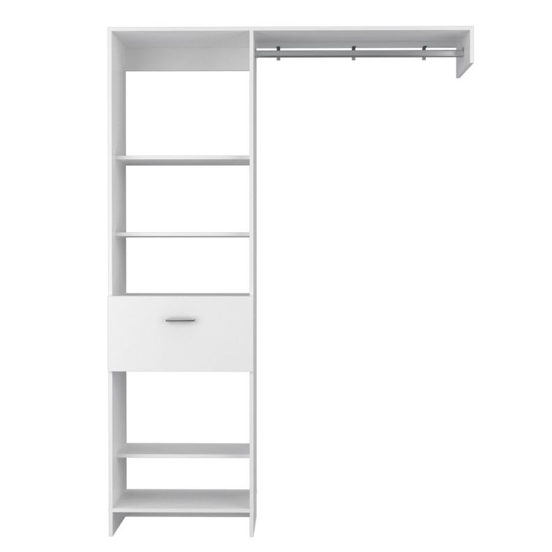 CLOSET 1 CAJÓN 5 REPISAS FM-014B - BLANCO-1