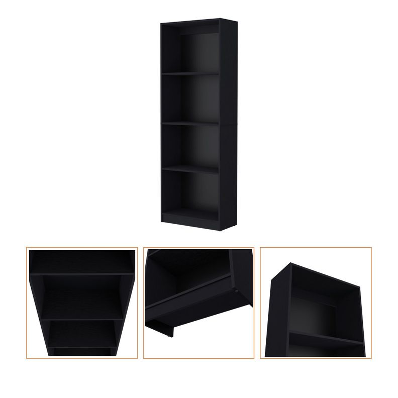 ESTANTE 4 REPISAS FM-017N NEGRO-2