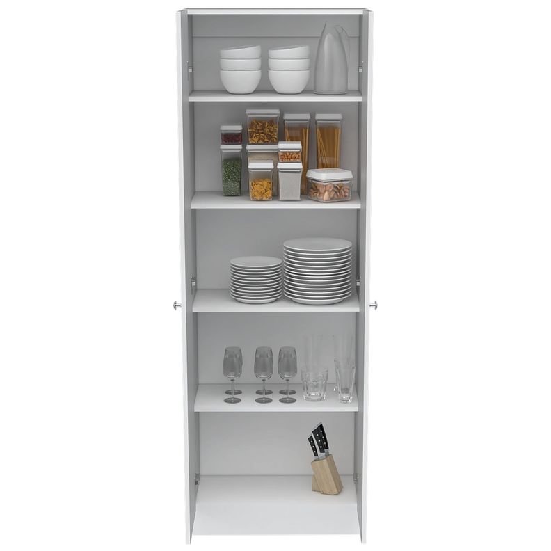 ESTANTE ORGANIZADOR WC 2 PUERTAS FM-010B - BLANCO-2