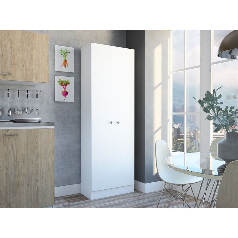 ESTANTE ORGANIZADOR WC 2 PUERTAS FM-010B - BLANCO-4