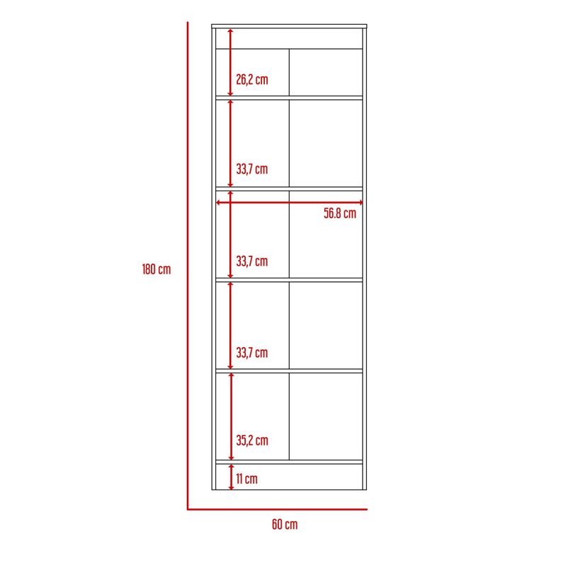 ESTANTE ORGANIZADOR WC 2 PUERTAS FM-010B - BLANCO-7