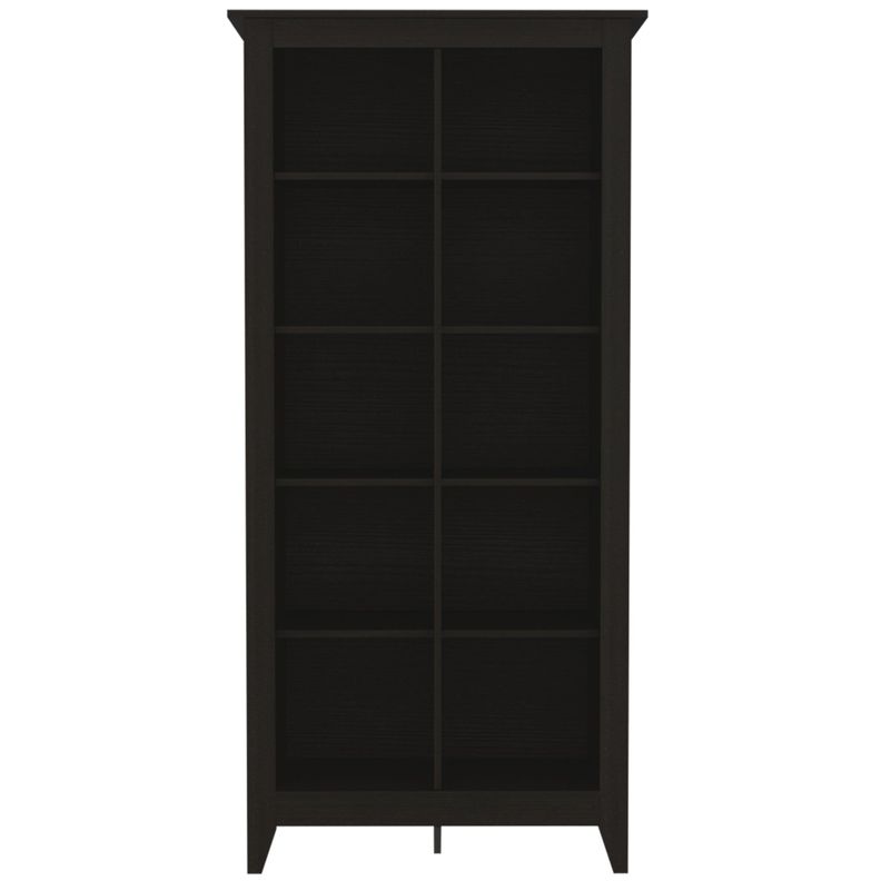 LIBRERO 8 ESTANTES FM-001W - NEGRO-1