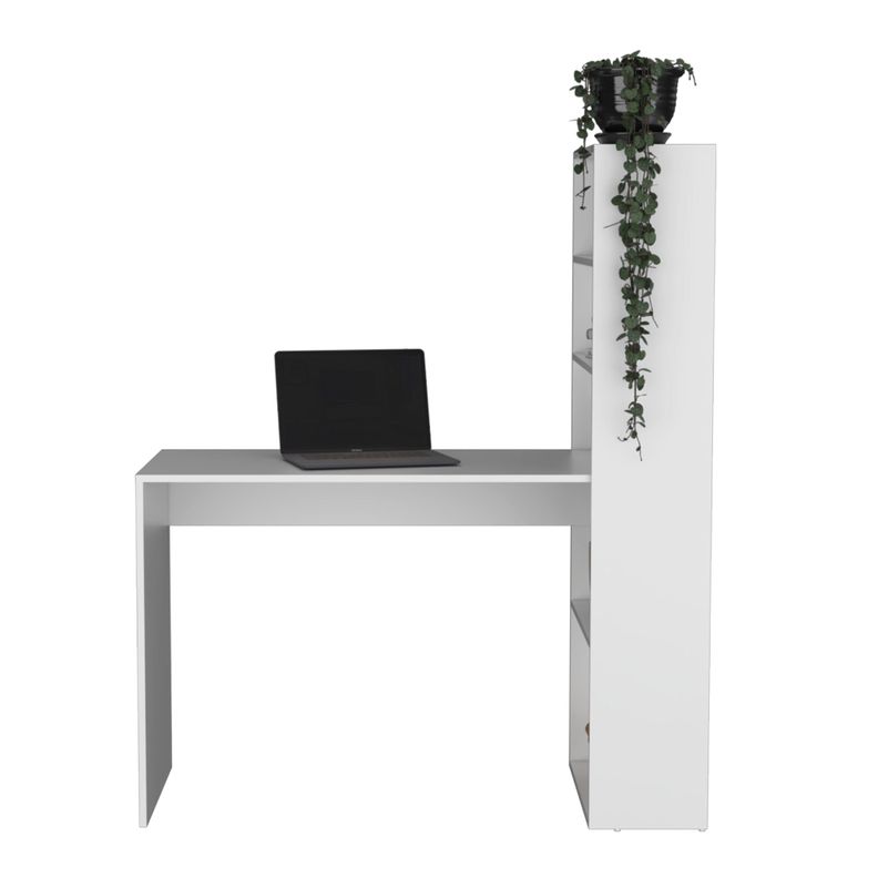 ESCRITORIO BIBLIOTECA 144X120X53 CM FM-050B BLANCO-3