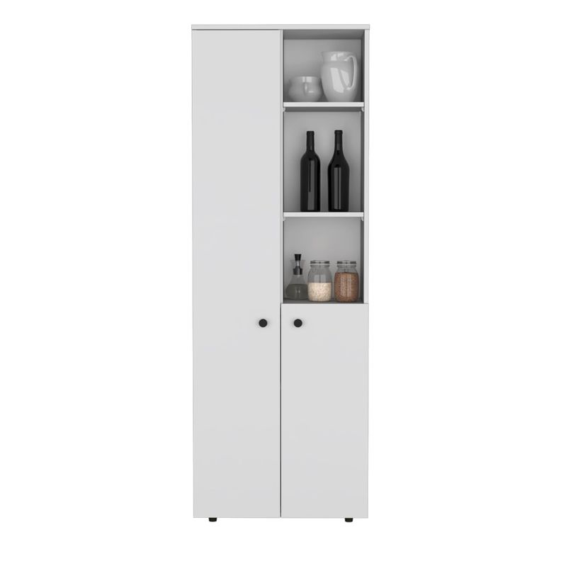 ISLA DE COCINA 2 PUERTAS FM-010B BLANCO-2