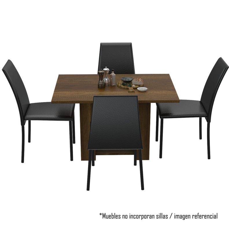 MESA DE COMEDOR FM-003O CAFÉ OSCURO-3