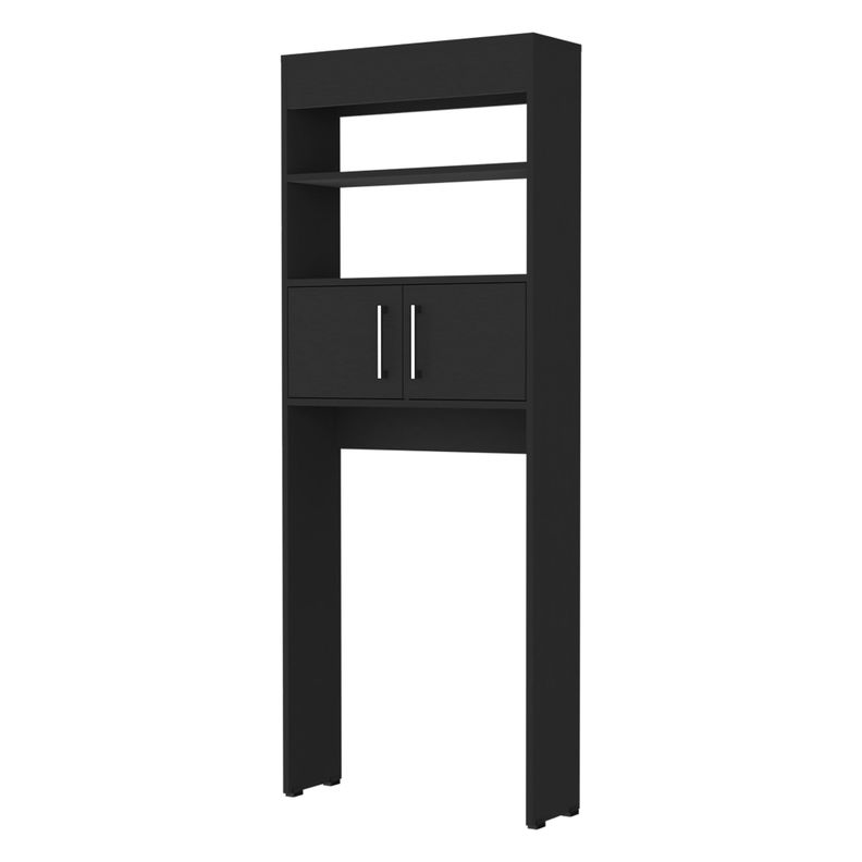 OPTIMIZADOR DE BAÑO CON 2 PUERTAS FM-008N - NEGRO-1