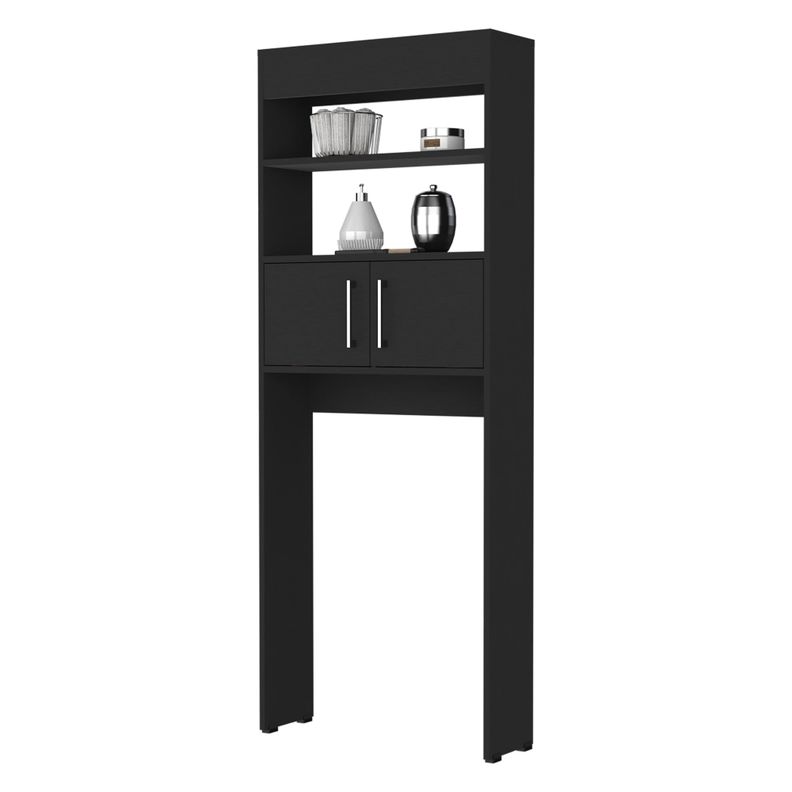 OPTIMIZADOR DE BAÑO CON 2 PUERTAS FM-008N - NEGRO-2