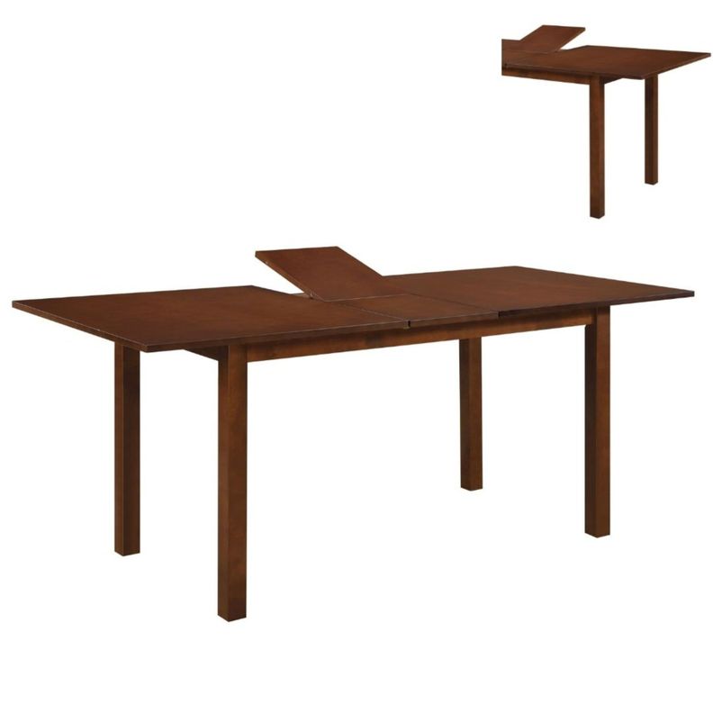 MESA COMEDOR 74X180X80 CM FM-003O CAFÉ OSCURO-3