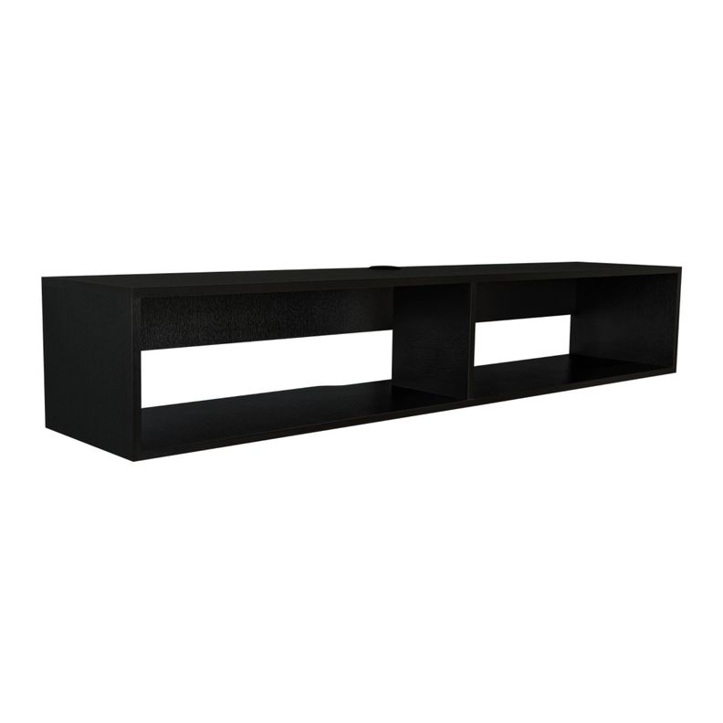 Repisa Flotente Tv 65" Fm-025N Negro-0