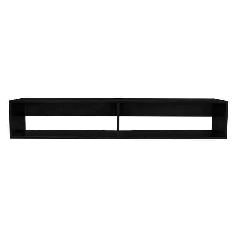 Repisa Flotente Tv 65" Fm-025N Negro-1