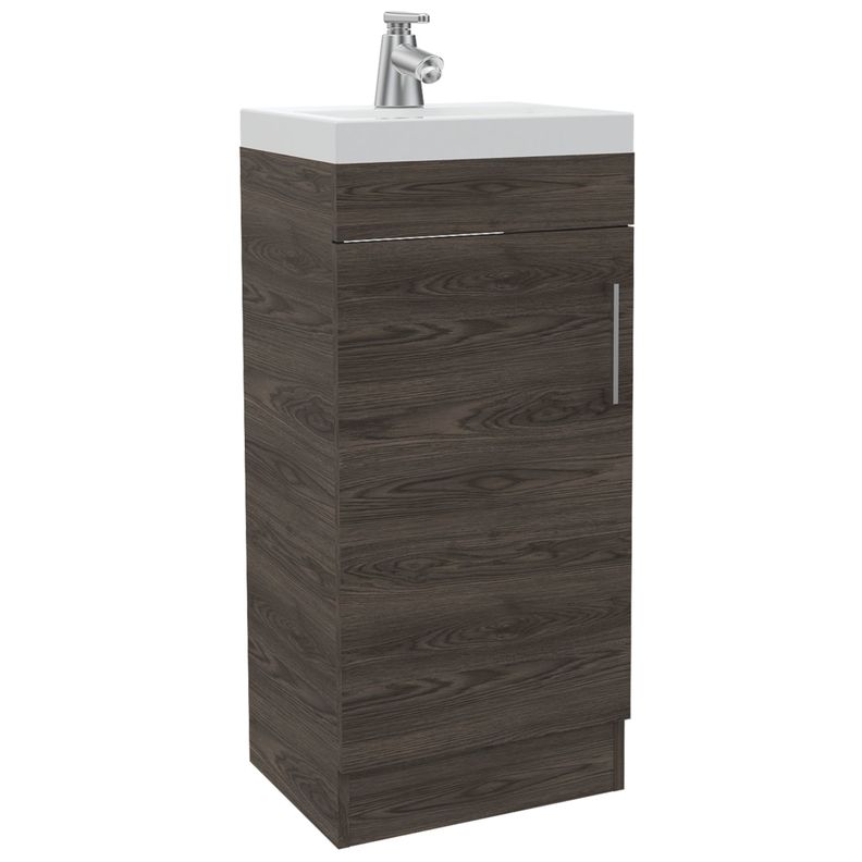 MUEBLE VANITORIO PISO 1 PUERTA FM-005O CAFÉ OSCURO-0