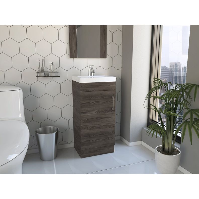 MUEBLE VANITORIO PISO 1 PUERTA FM-005O CAFÉ OSCURO-4