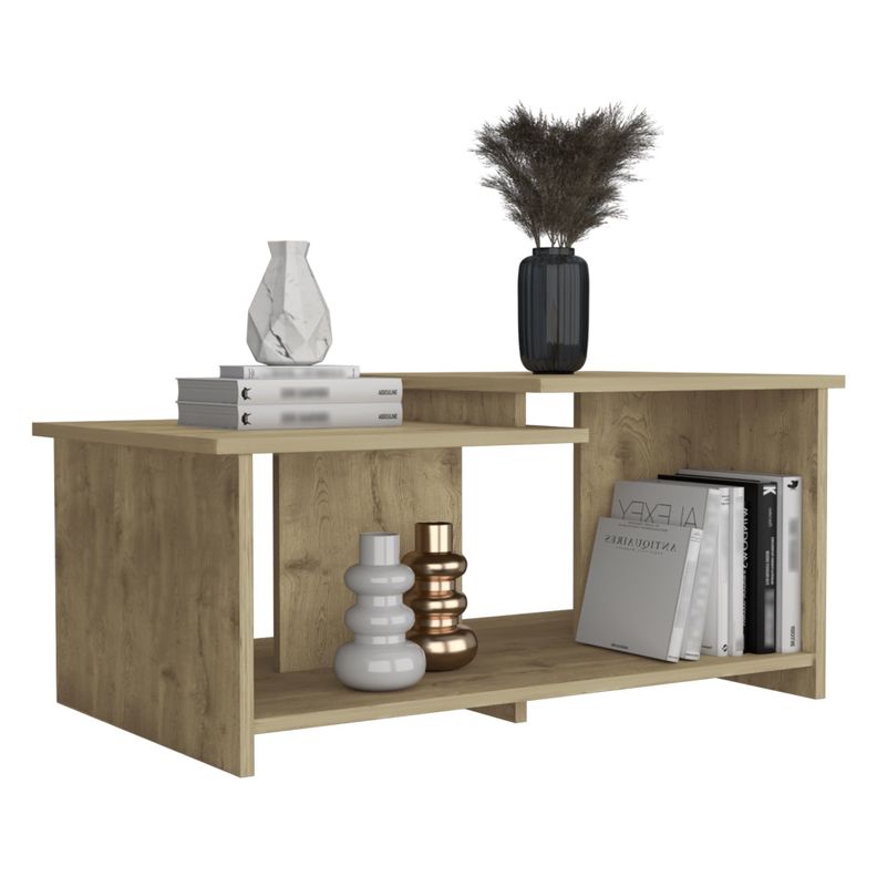 MESA DE CENTRO RECTANGULAR  FM-024C - CAFÉ CLARO-3