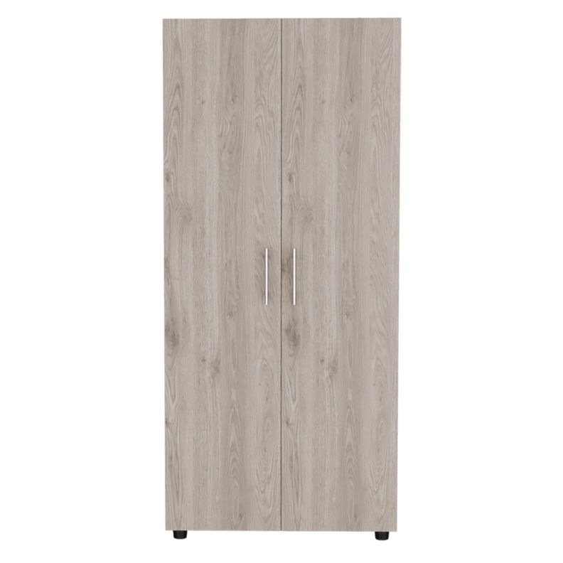CLOSET 2 PUERTAS FM-021G - GRIS CLARO-1