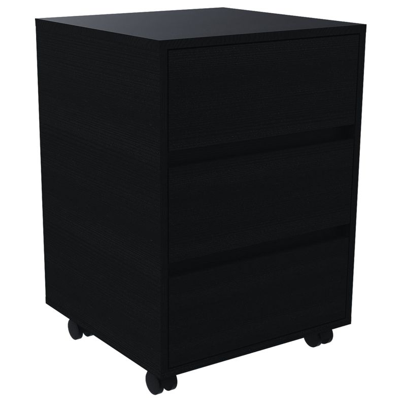 CAJONERA CON RUEDAS FM-007N NEGRO-0