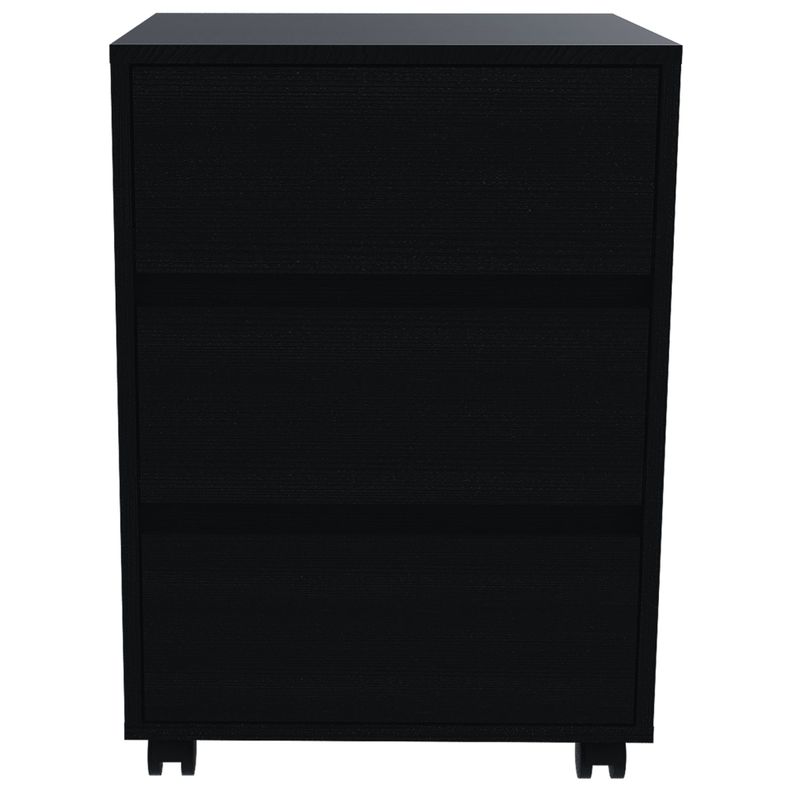 CAJONERA CON RUEDAS FM-007N NEGRO-1