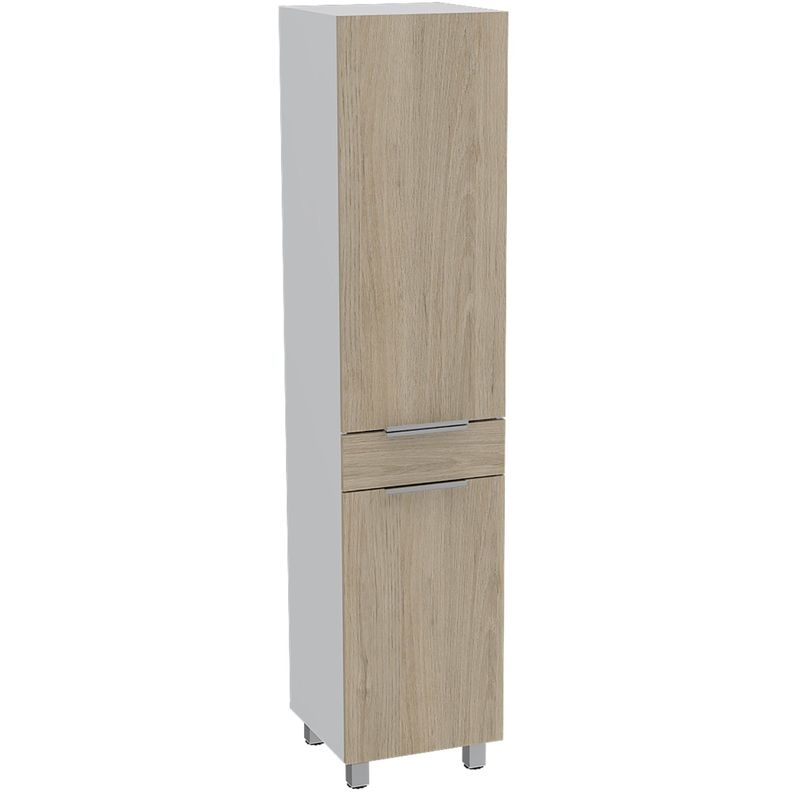 MUEBLE ALACENA 2 PUERTAS 1 CAJON FM-011C- CAFÉ CLARO-1