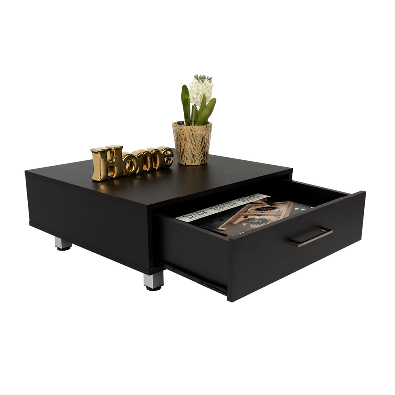 MESA DE CENTRO 1 CAJÓN FM-001N - NEGRO-3