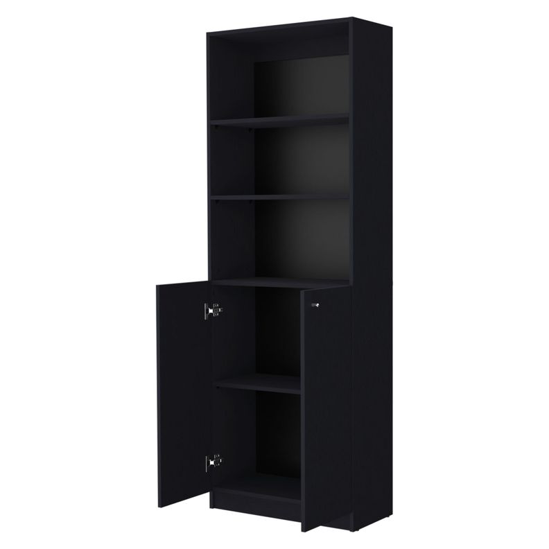 ESTANTE 2 PUERTAS FM-020N NEGRO-1