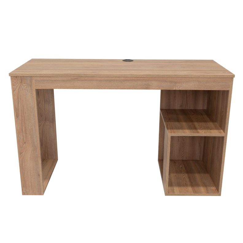 ESCRITORIO 120X73,5X50 CM FM-037C - CAFÉ CLARO-0