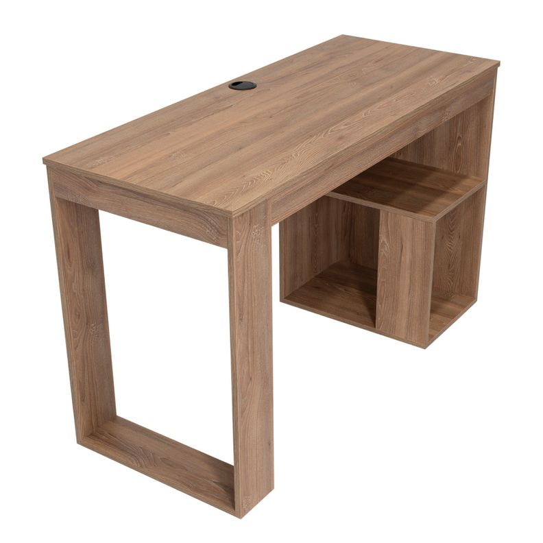ESCRITORIO 120X73,5X50 CM FM-037C - CAFÉ CLARO-1