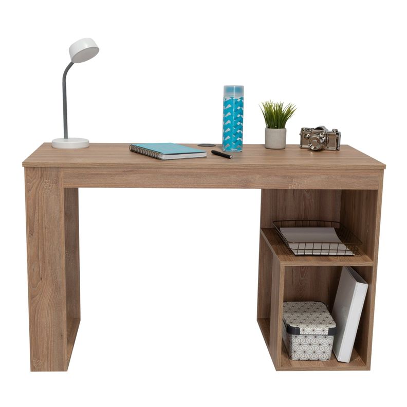 ESCRITORIO 120X73,5X50 CM FM-037C - CAFÉ CLARO-2