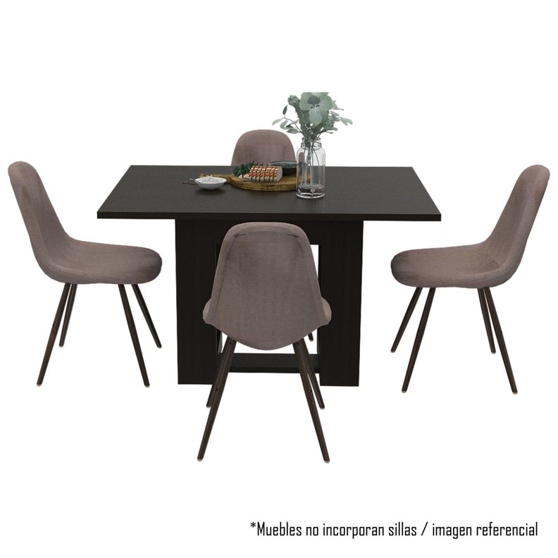 MESA DE COMEDOR FM-003N NEGRO-2