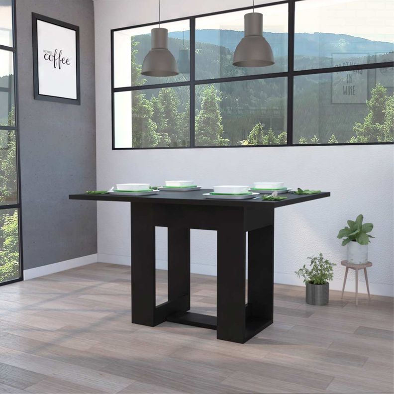 MESA DE COMEDOR FM-003N NEGRO-4